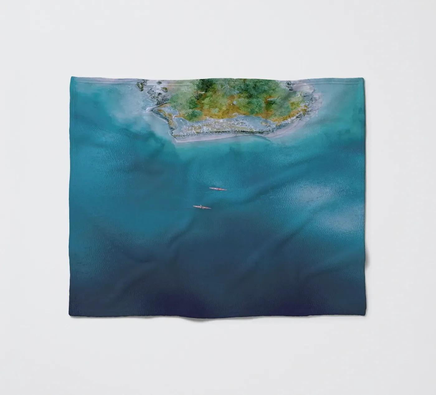 Kayaking Fleecedecke von Airpixels