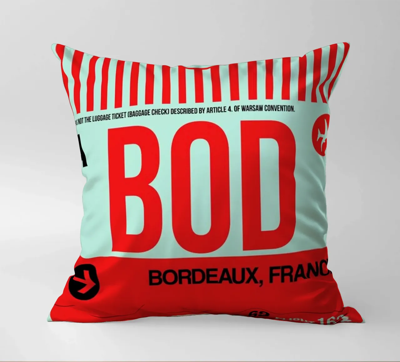 BOD - Bordeaux cuscino da Naxart