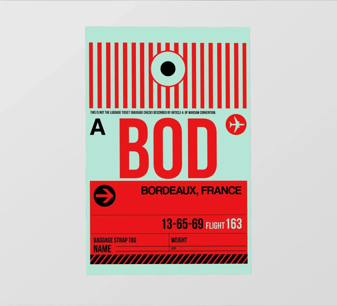 BOD - Bordeaux telo in pvc da Naxart