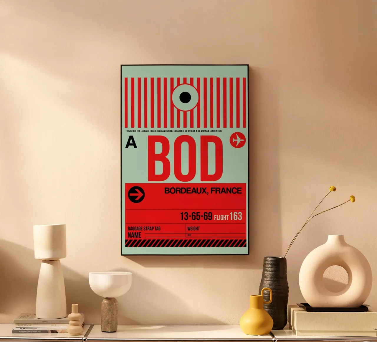 BOD - Bordeaux plexiglass da Naxart