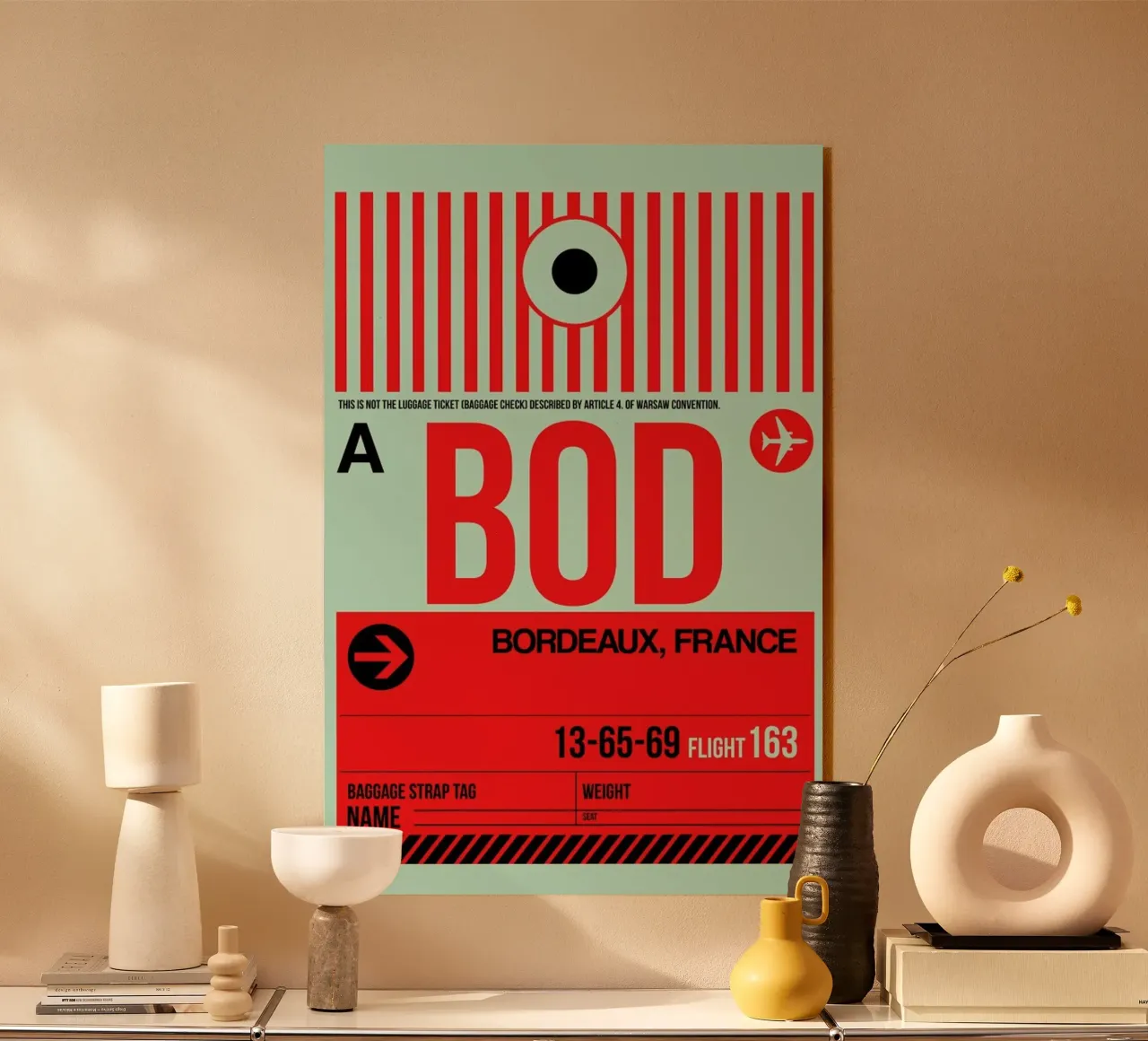 BOD - Bordeaux plexiglass da Naxart