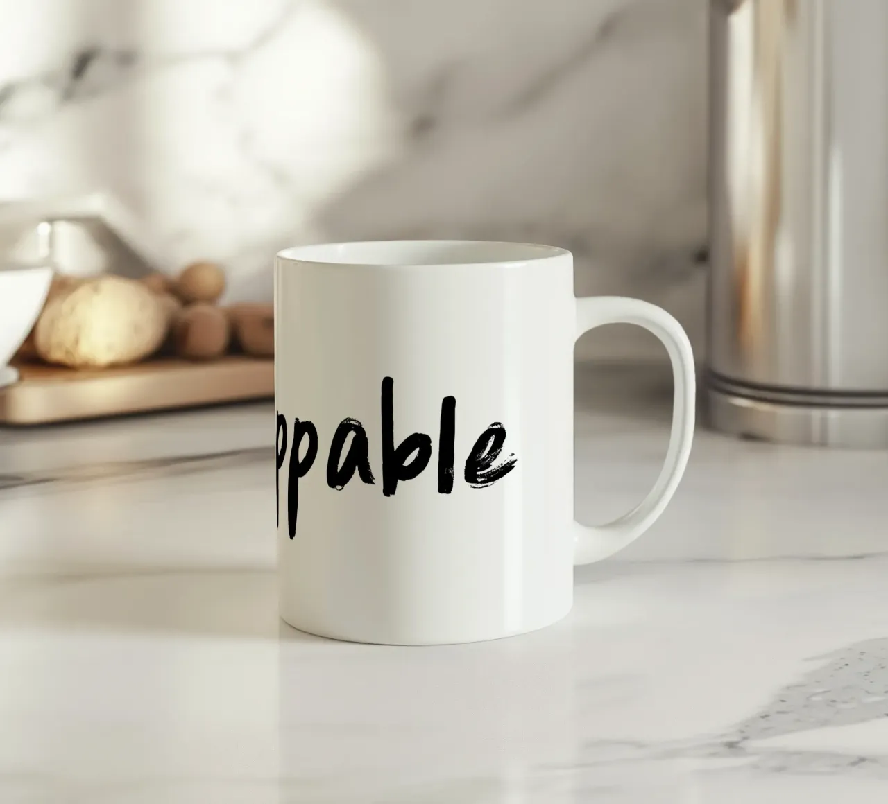 Unstoppable tazza in ceramica da treechild