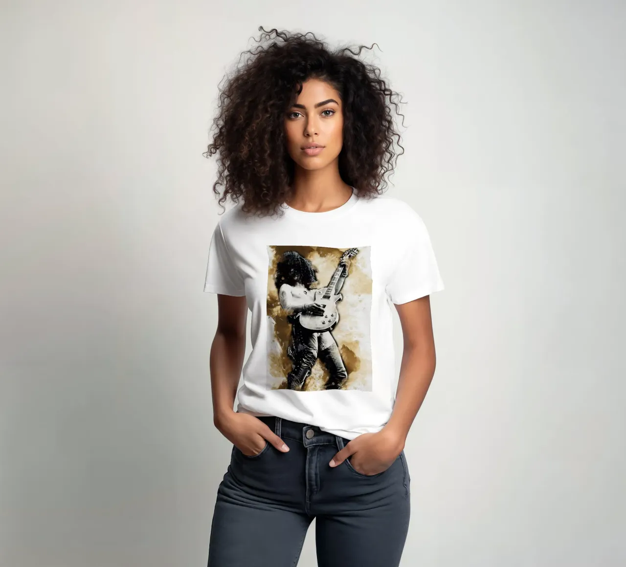 Smudge Of Slash t-shirt by Gunawan Rb