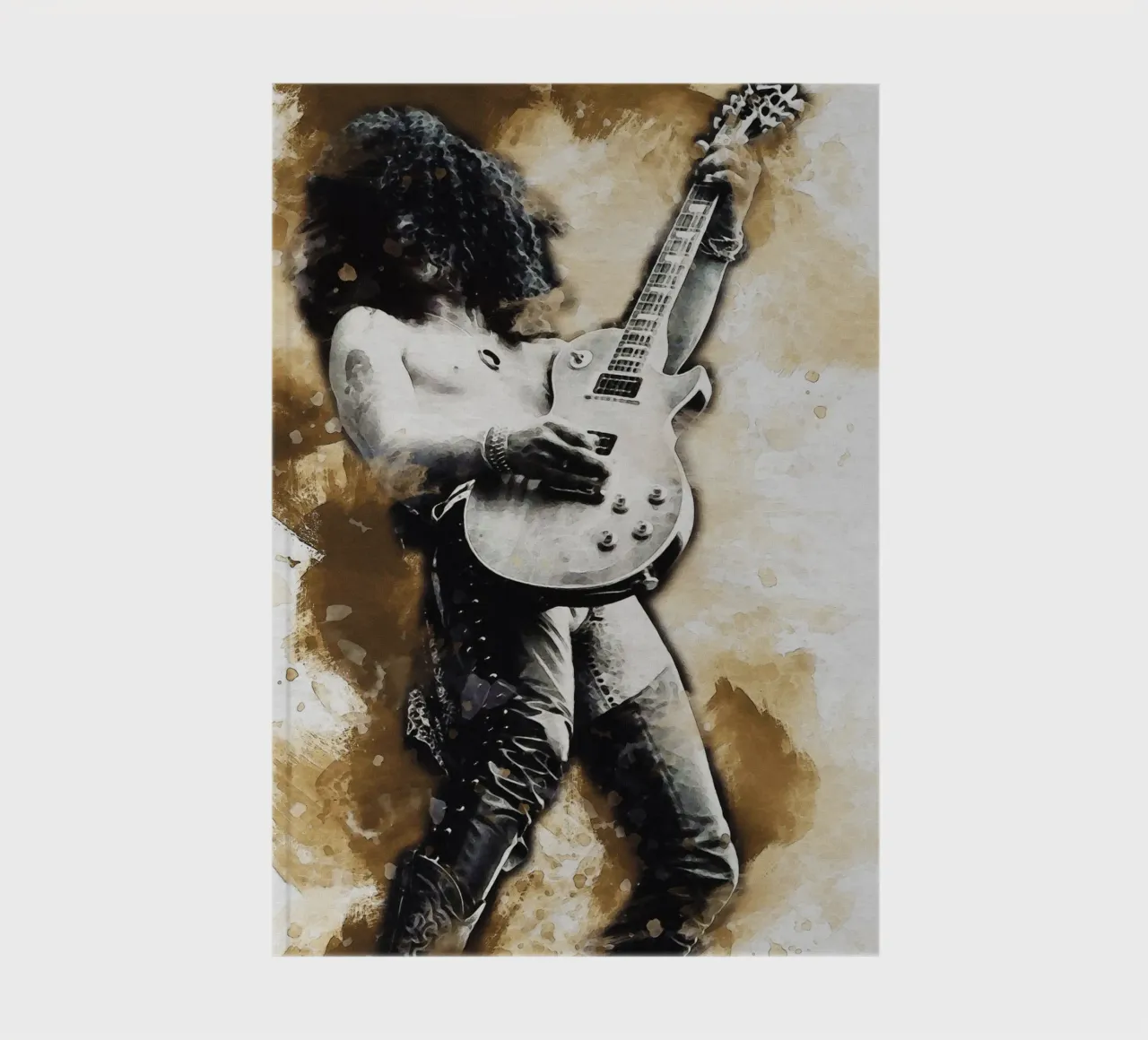 Smudge Of Slash notebook by Gunawan Rb