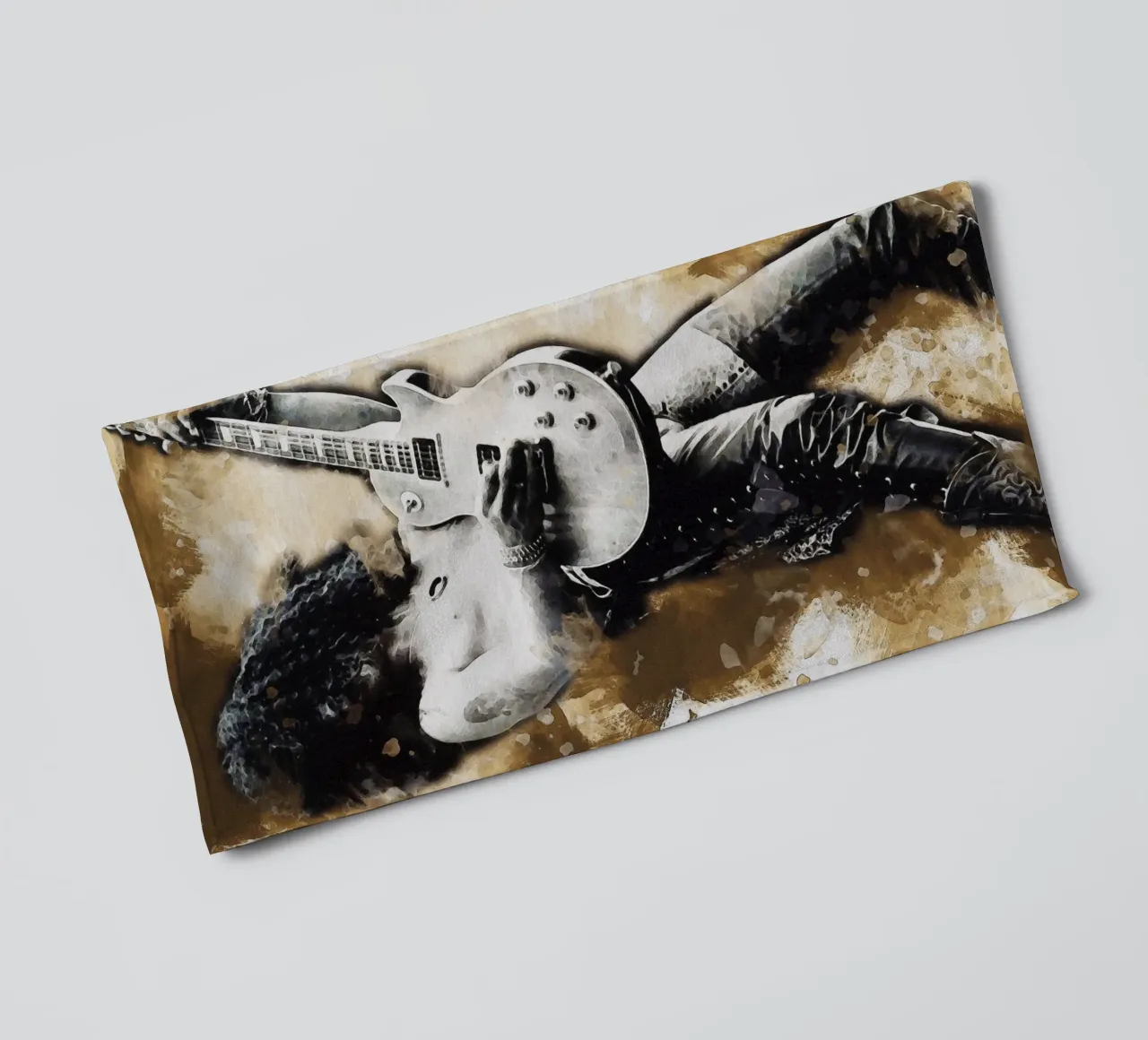 Smudge Of Slash towel by Gunawan Rb