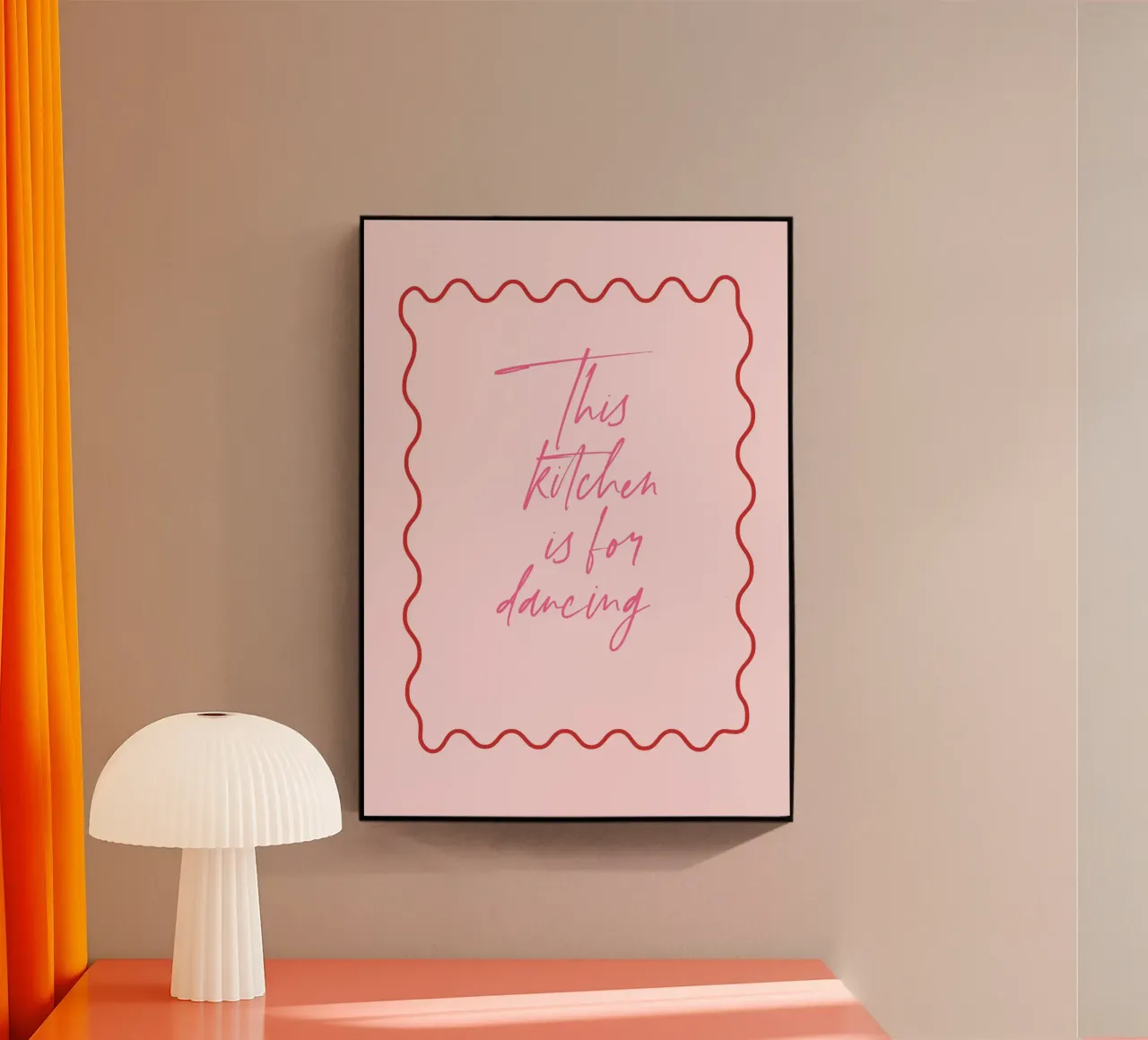 This Kitchen plexiglas de Poster Print Studio
