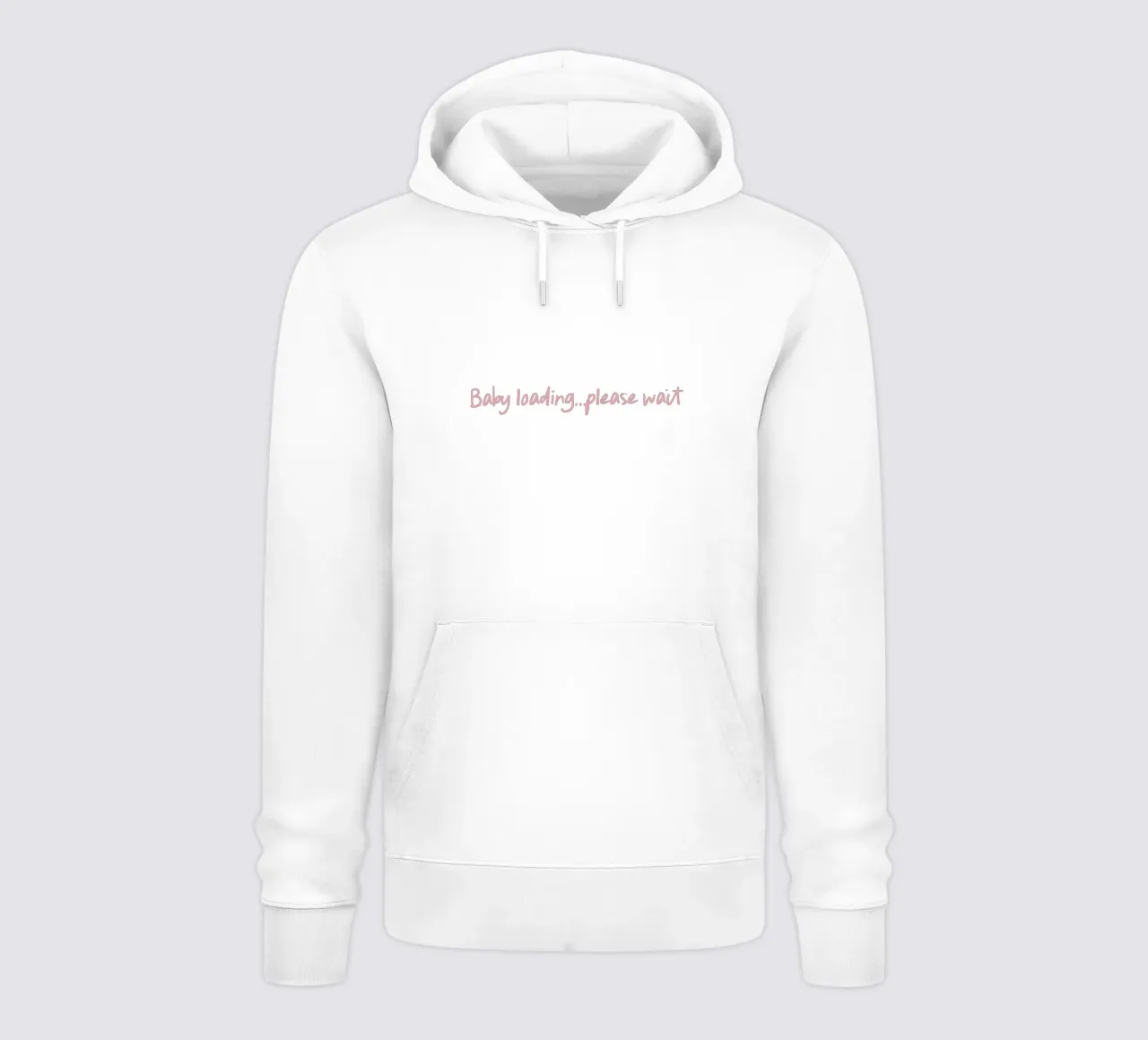 Baby loading...please wait felpa con cappuccio da treechild