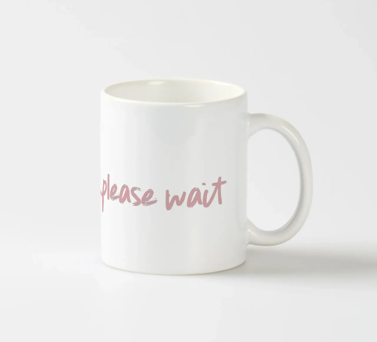 Baby loading...please wait tazza in ceramica da treechild