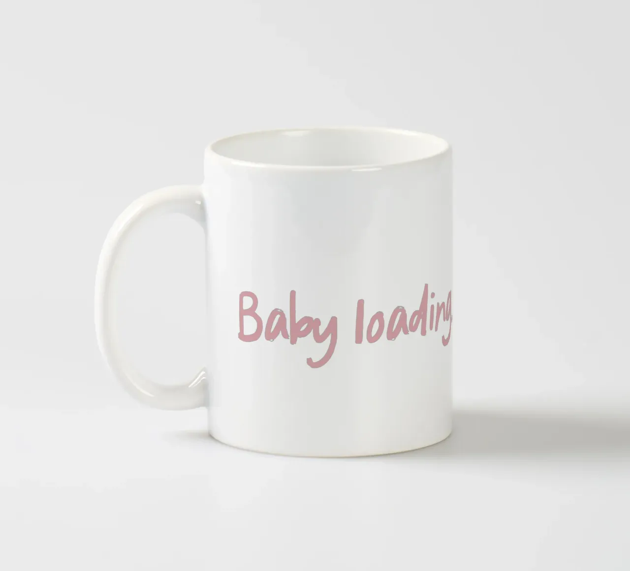 Baby loading...please wait tazza in ceramica da treechild