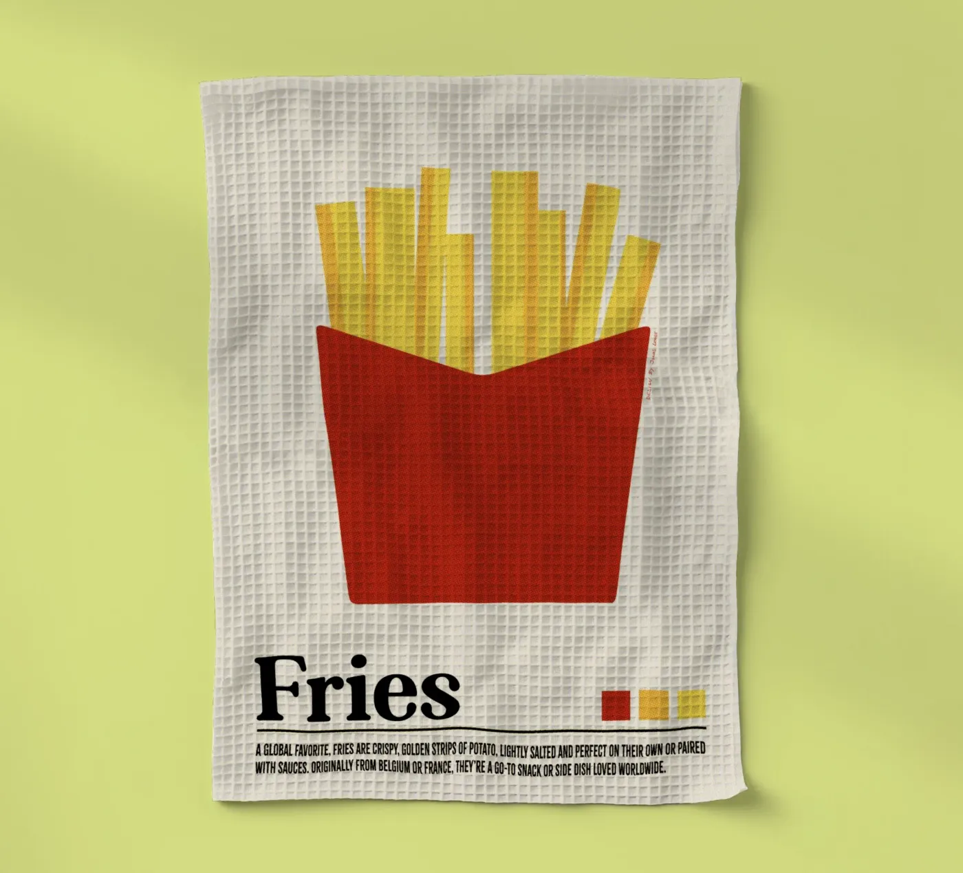 Frites torchon de Jonas Loose