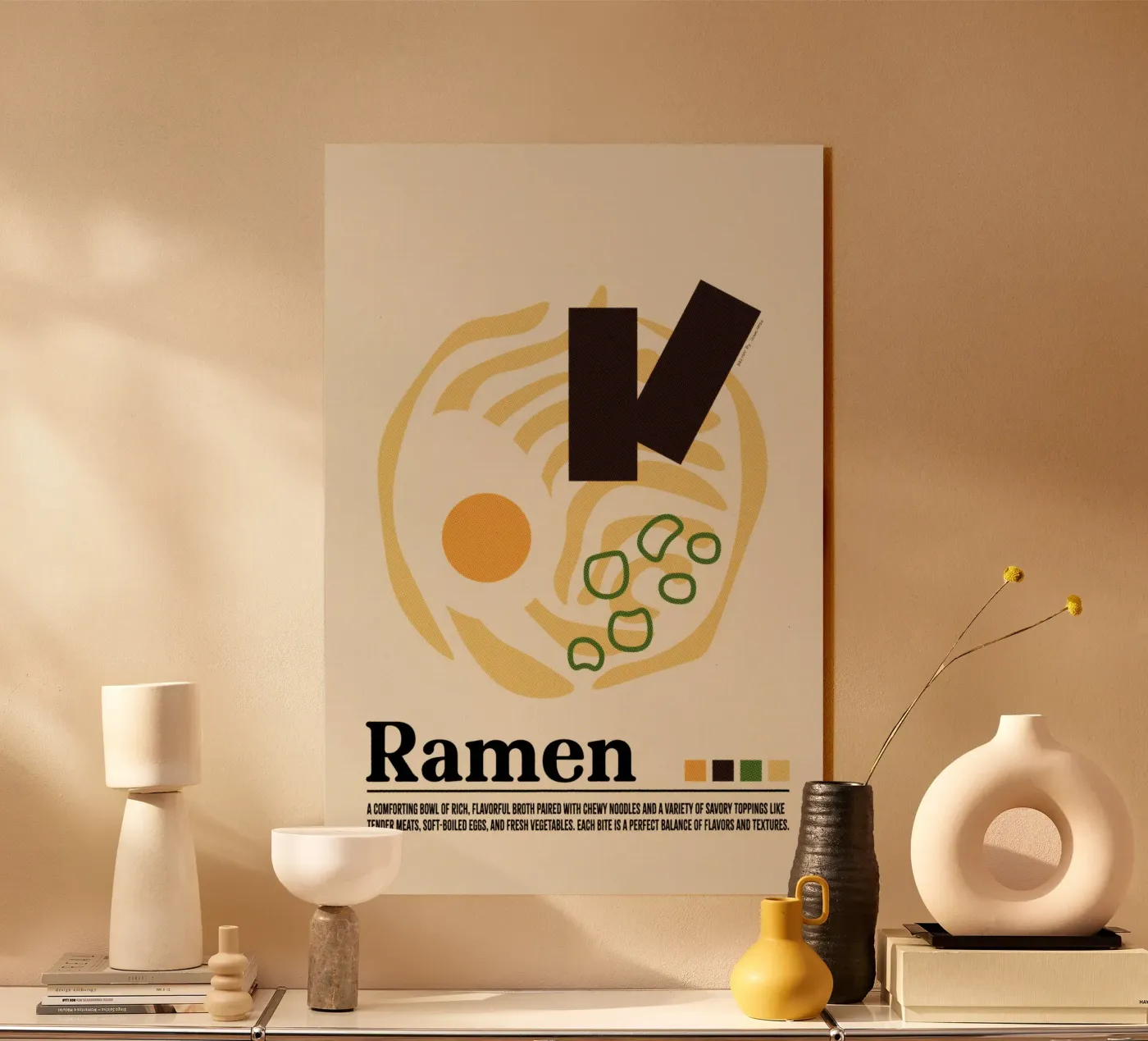 Ramen Acryl-Glas von Jonas Loose