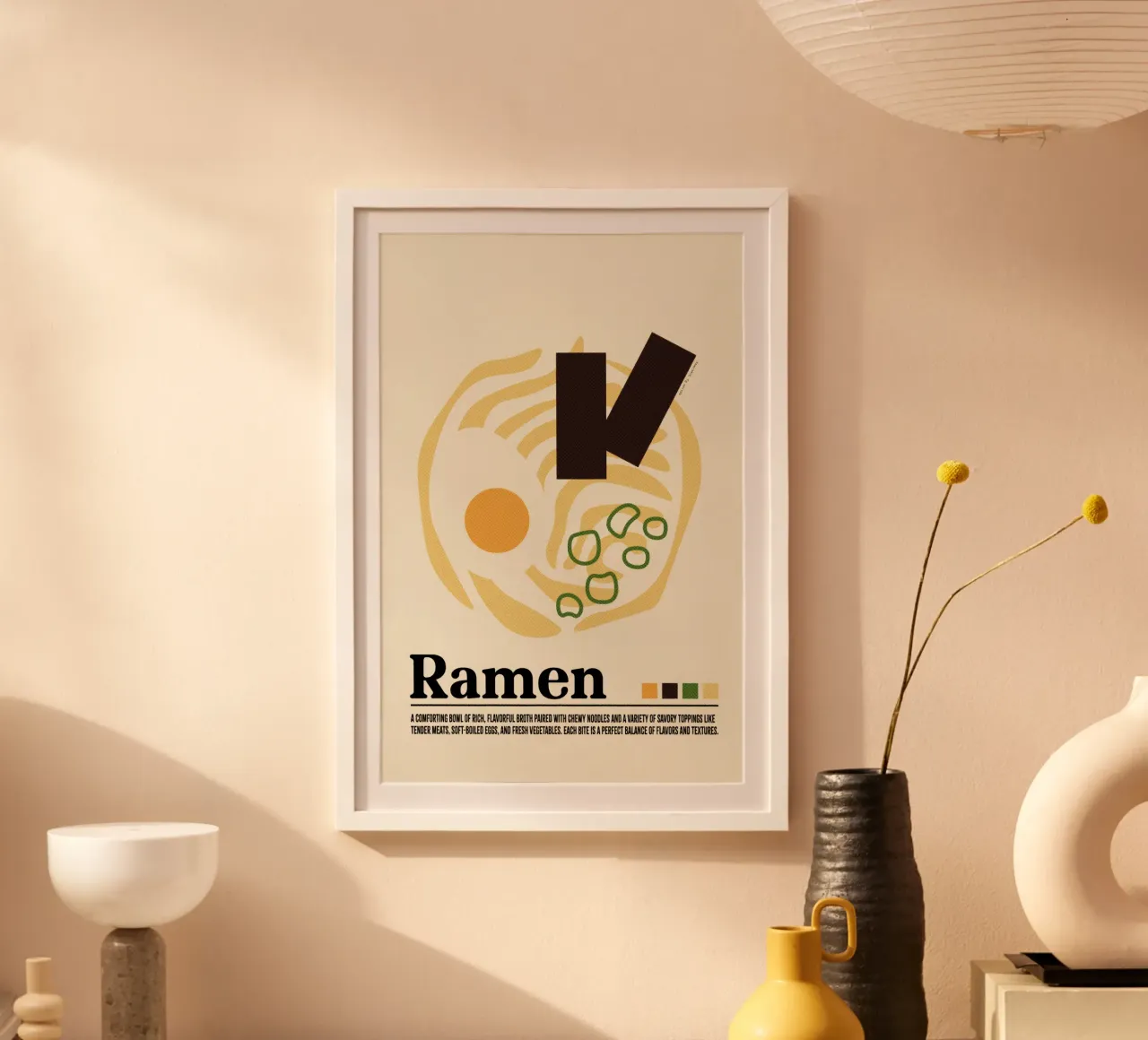 Ramen poster by Jonas Loose