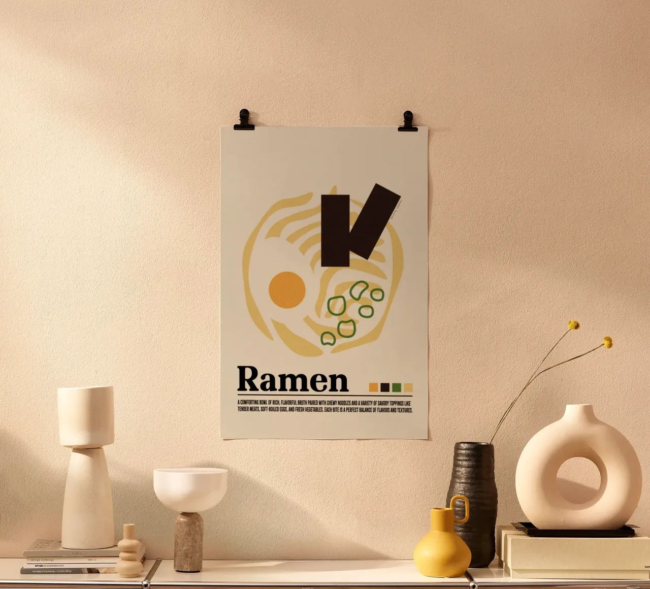 Ramen poster by Jonas Loose