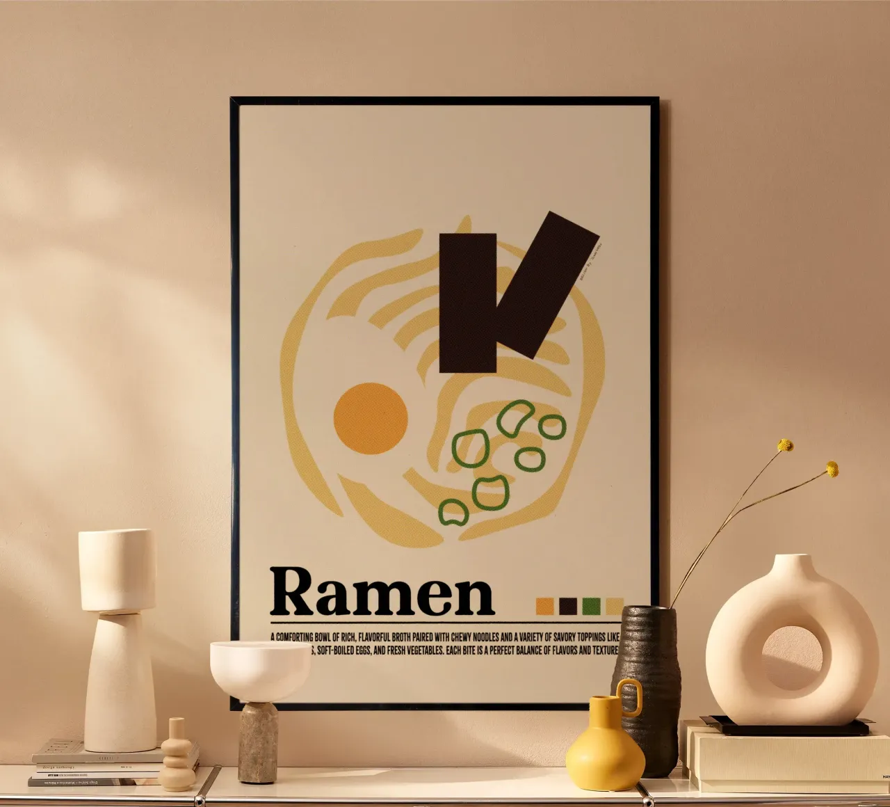 Ramen poster by Jonas Loose