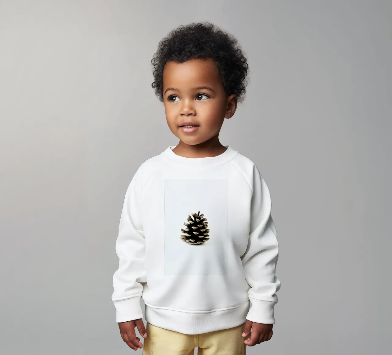 Pinecone N1 Baby Sweatshirt von Miles of Light