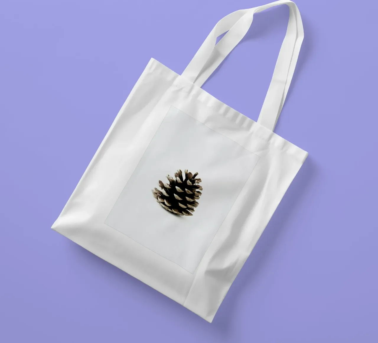 Pinecone N1 borsa in juta da Miles of Light