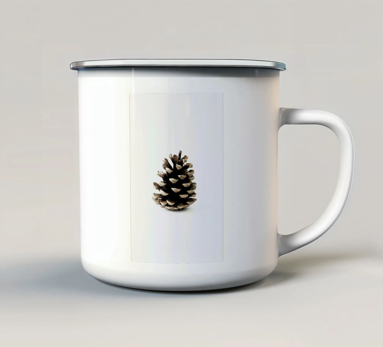 Pinecone N1 tazza in smalto da Miles of Light