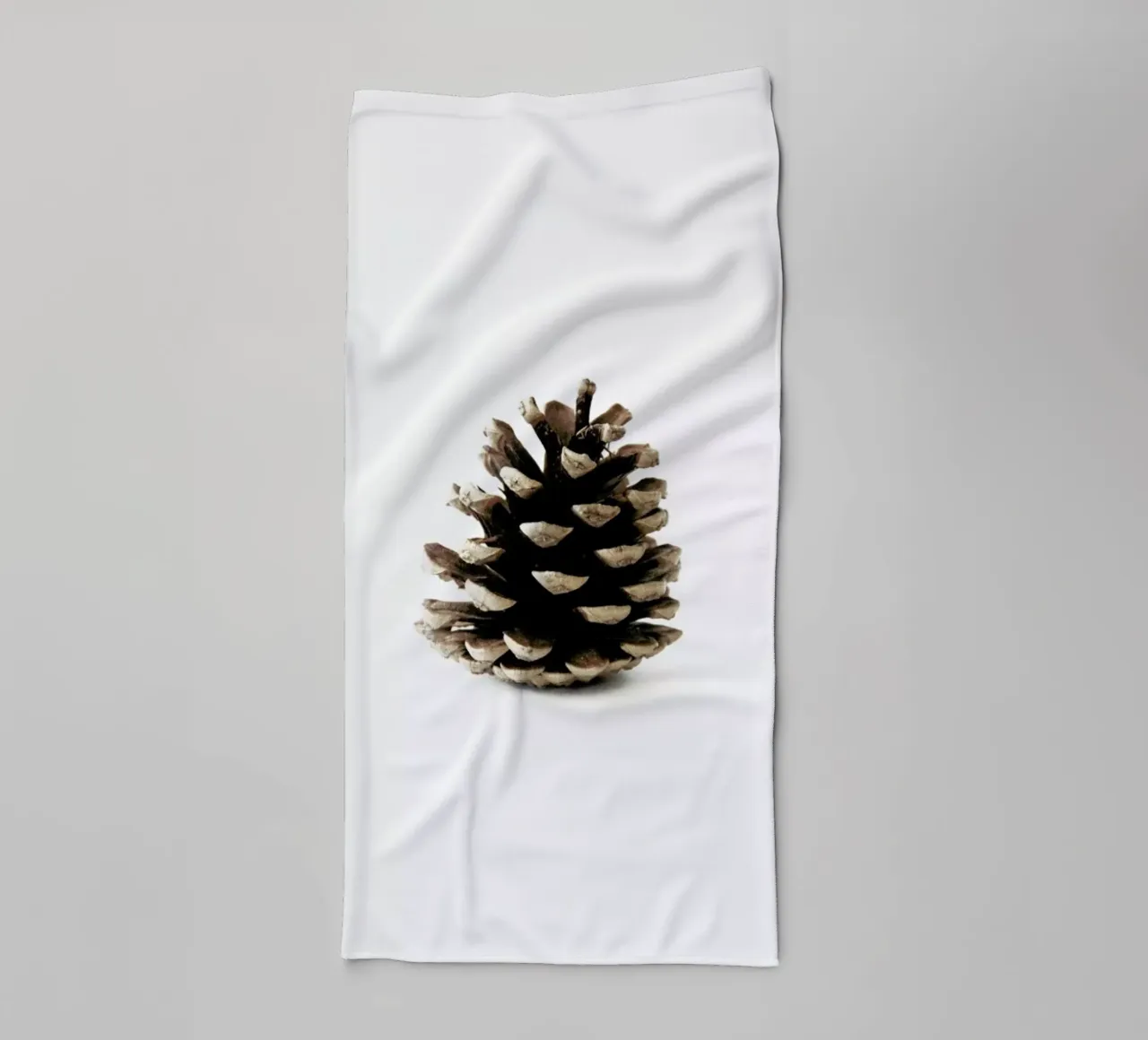 Pinecone N1 Handtuch von Miles of Light