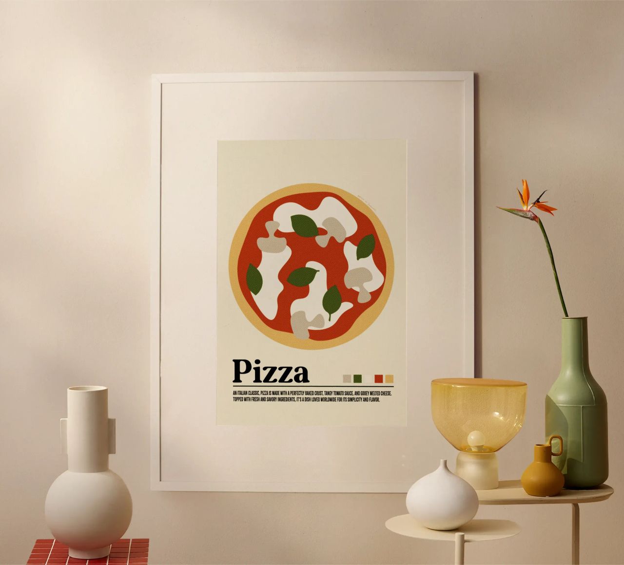 Pizza poster de Jonas Loose