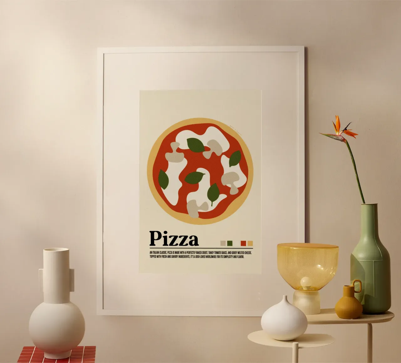 Pizza poster da Jonas Loose