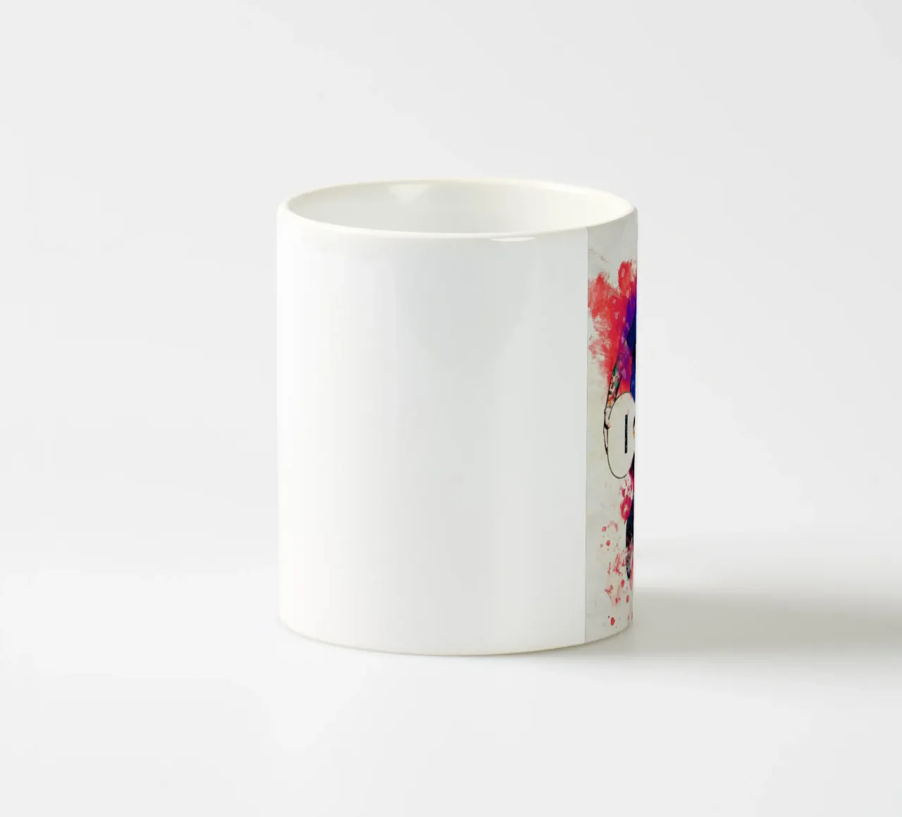 Smudge of Ed Sheeran Jumping ceramic mug by Gunawan Rb