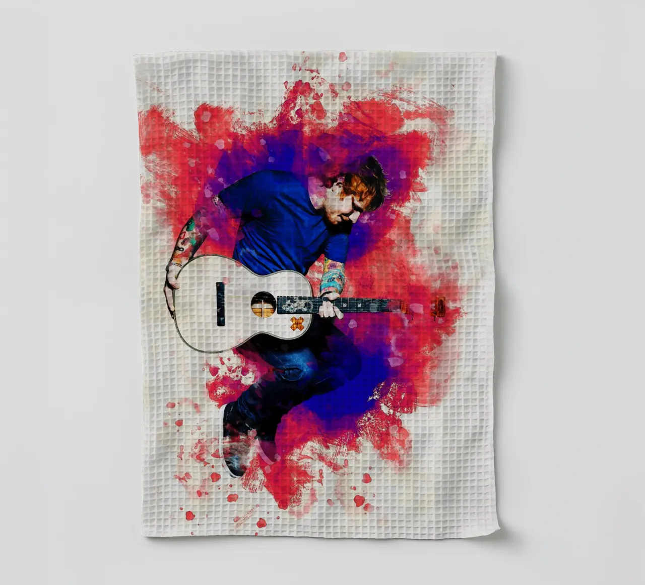 Smudge von Ed Sheeran Springen Geschirrtuch von Gunawan Rb