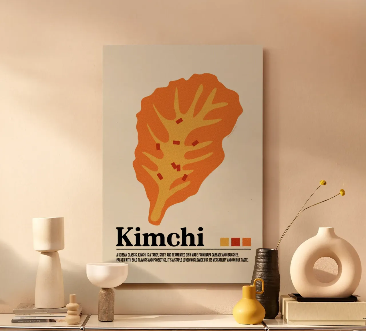 Kimchi alluminio dibond da Jonas Loose