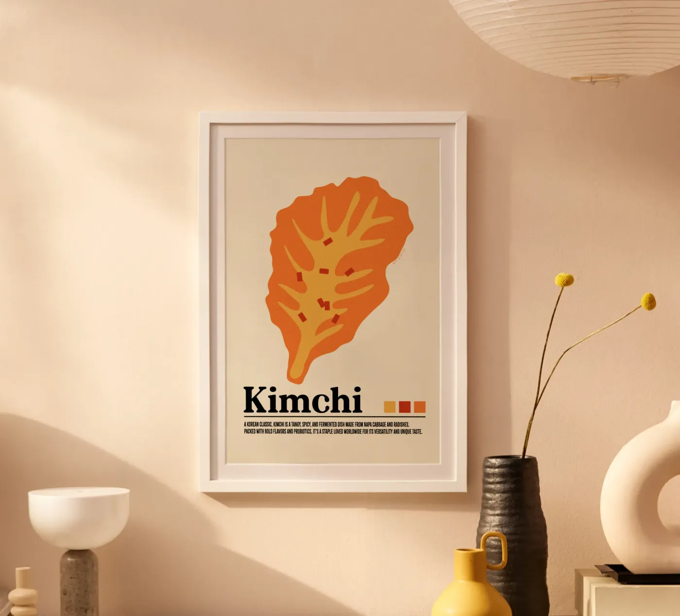 Kimchi poster by Jonas Loose