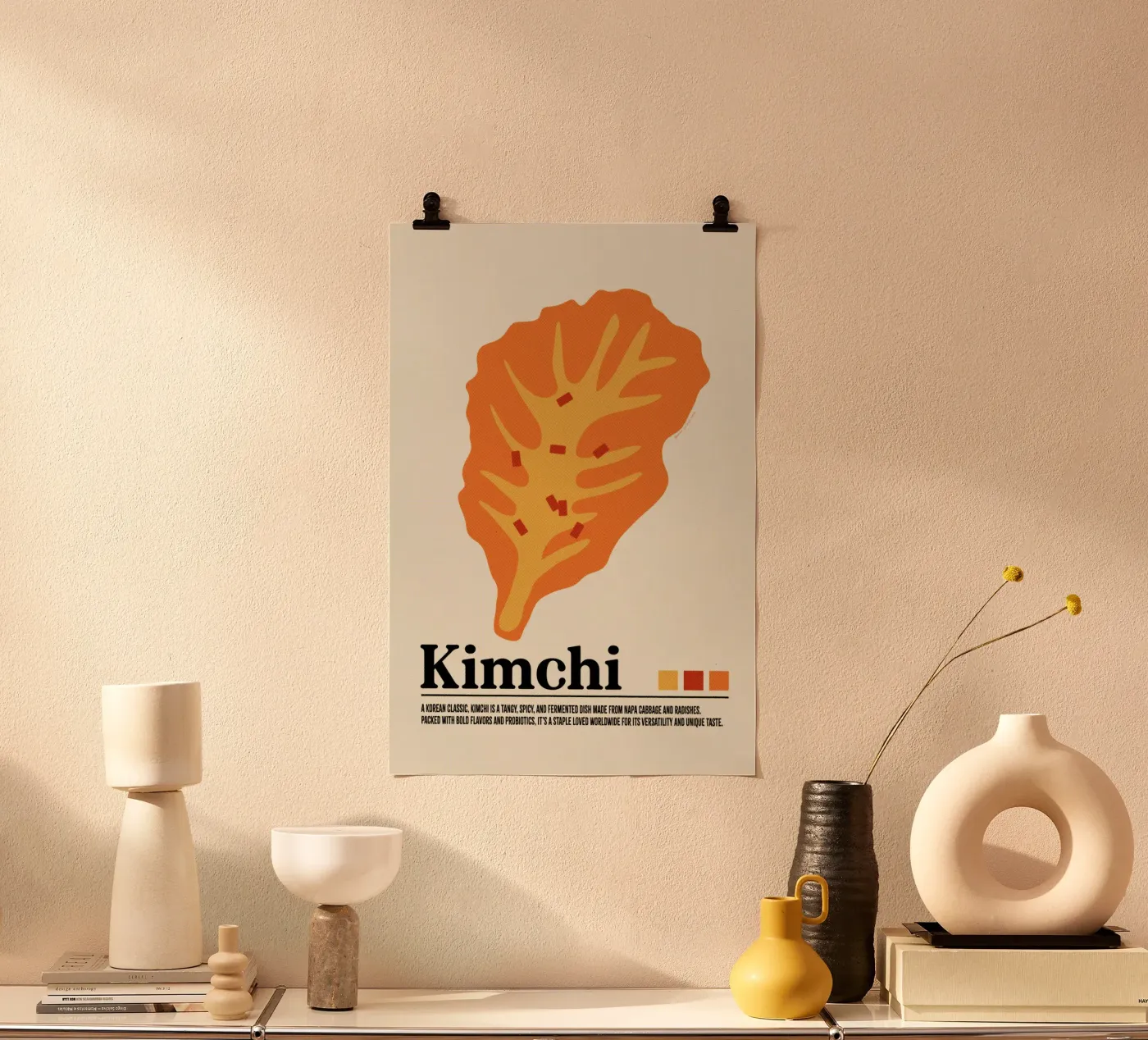 Kimchi poster by Jonas Loose