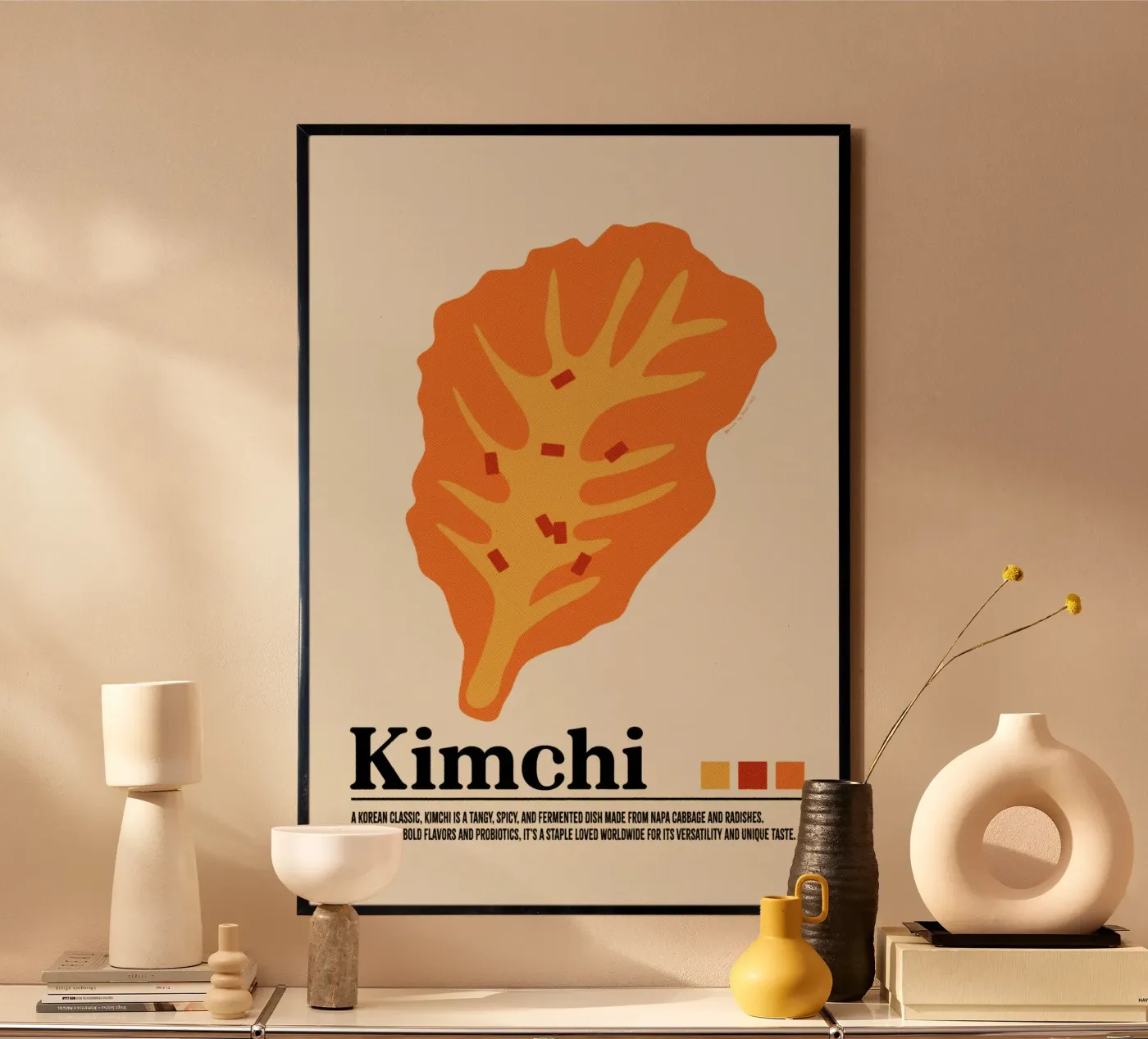 Kimchi poster by Jonas Loose
