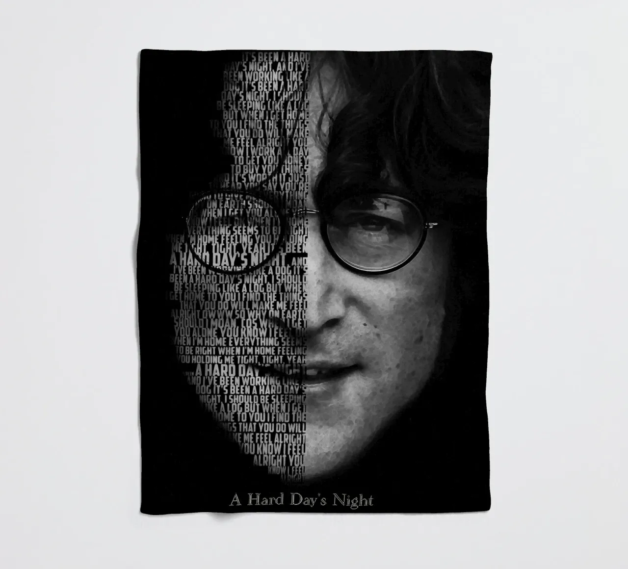 Una dura notte di un giorno coperta in pile da Gunawan Rb
