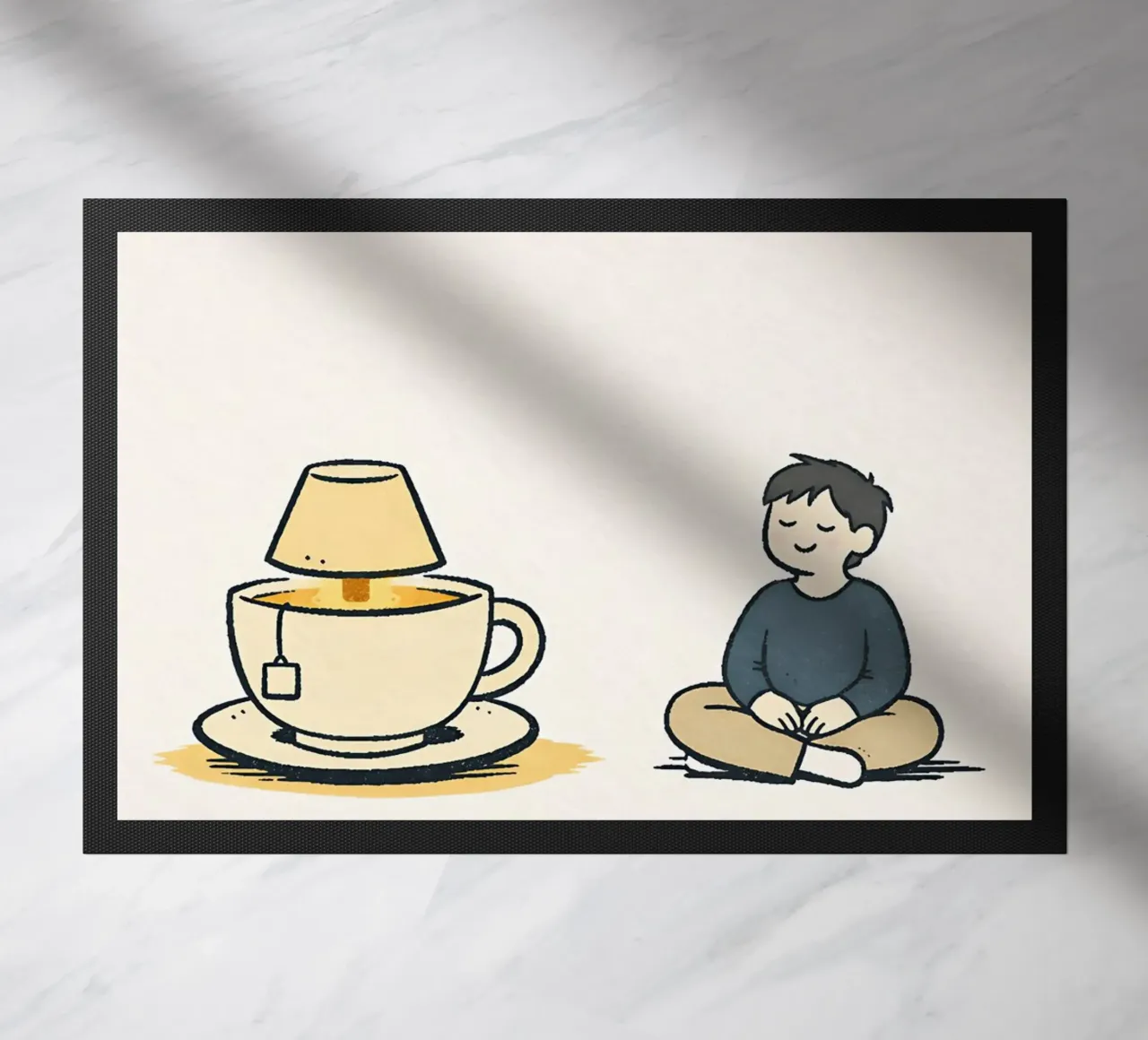 Quiet Time zerbino da DesignDoodle