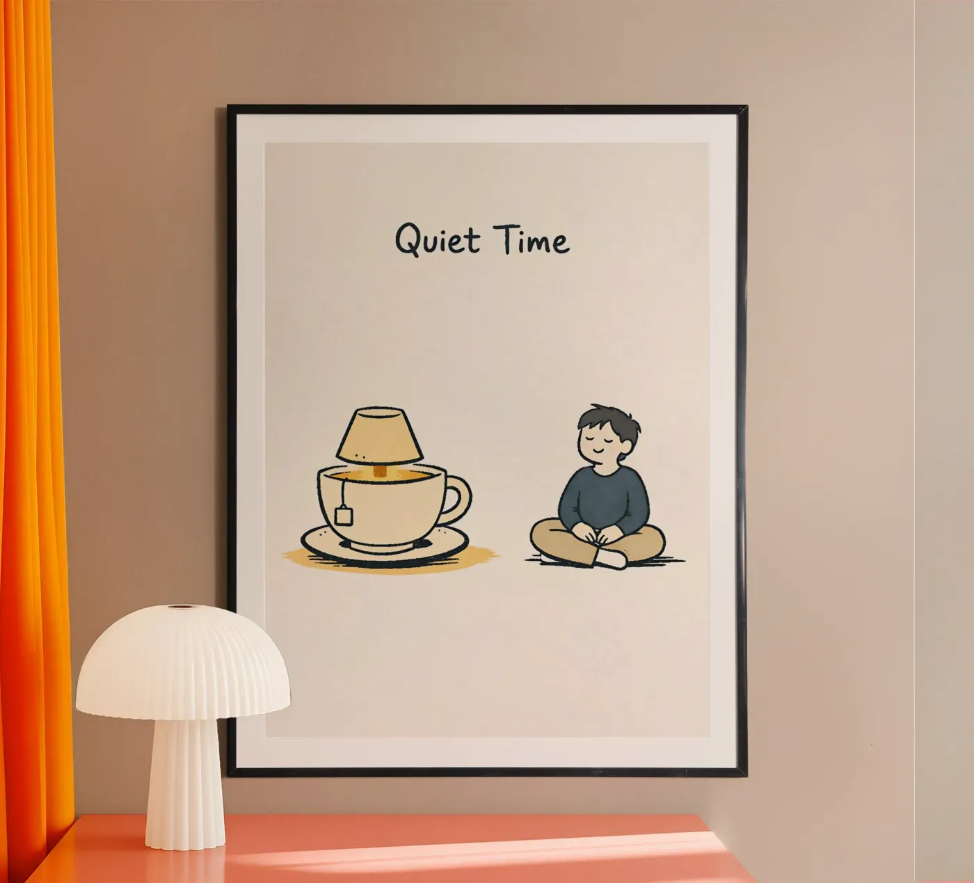 Rustige tijd poster van DesignDoodle