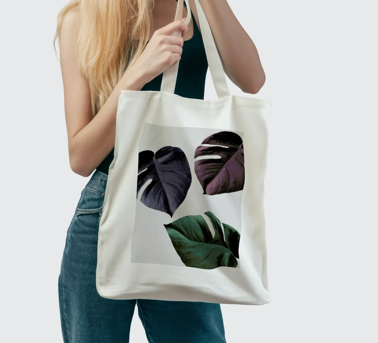 Monstera 02 tote bag by Froilein Juno