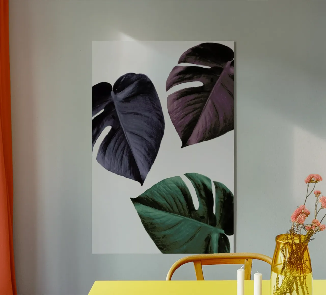 Monstera 02 plexiglass da Froilein Juno