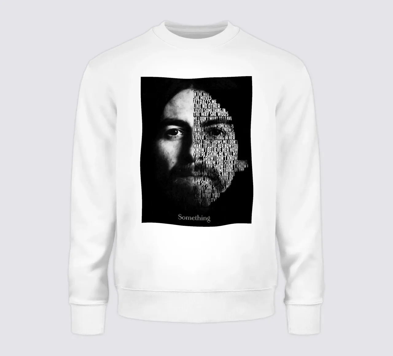 Etwas Textkunst Sweatshirt von Gunawan Rb