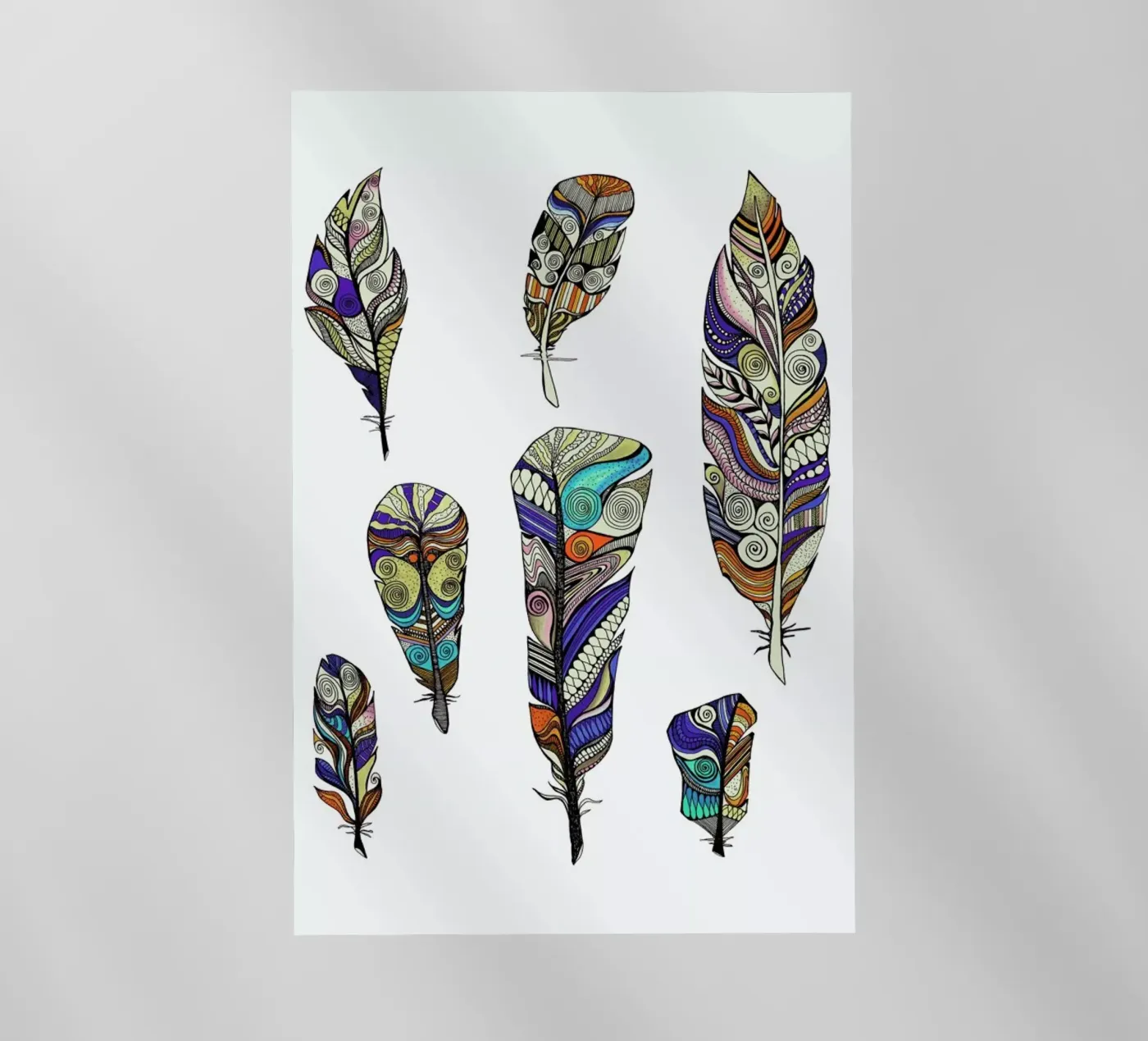 Federn pellicola backlit da Sabrina Ziegenhorn