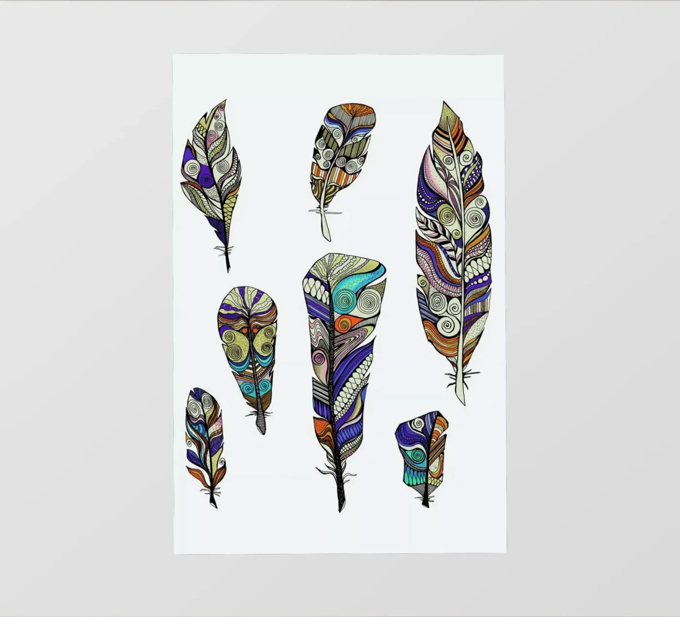 Federn pellicola backlit da Sabrina Ziegenhorn