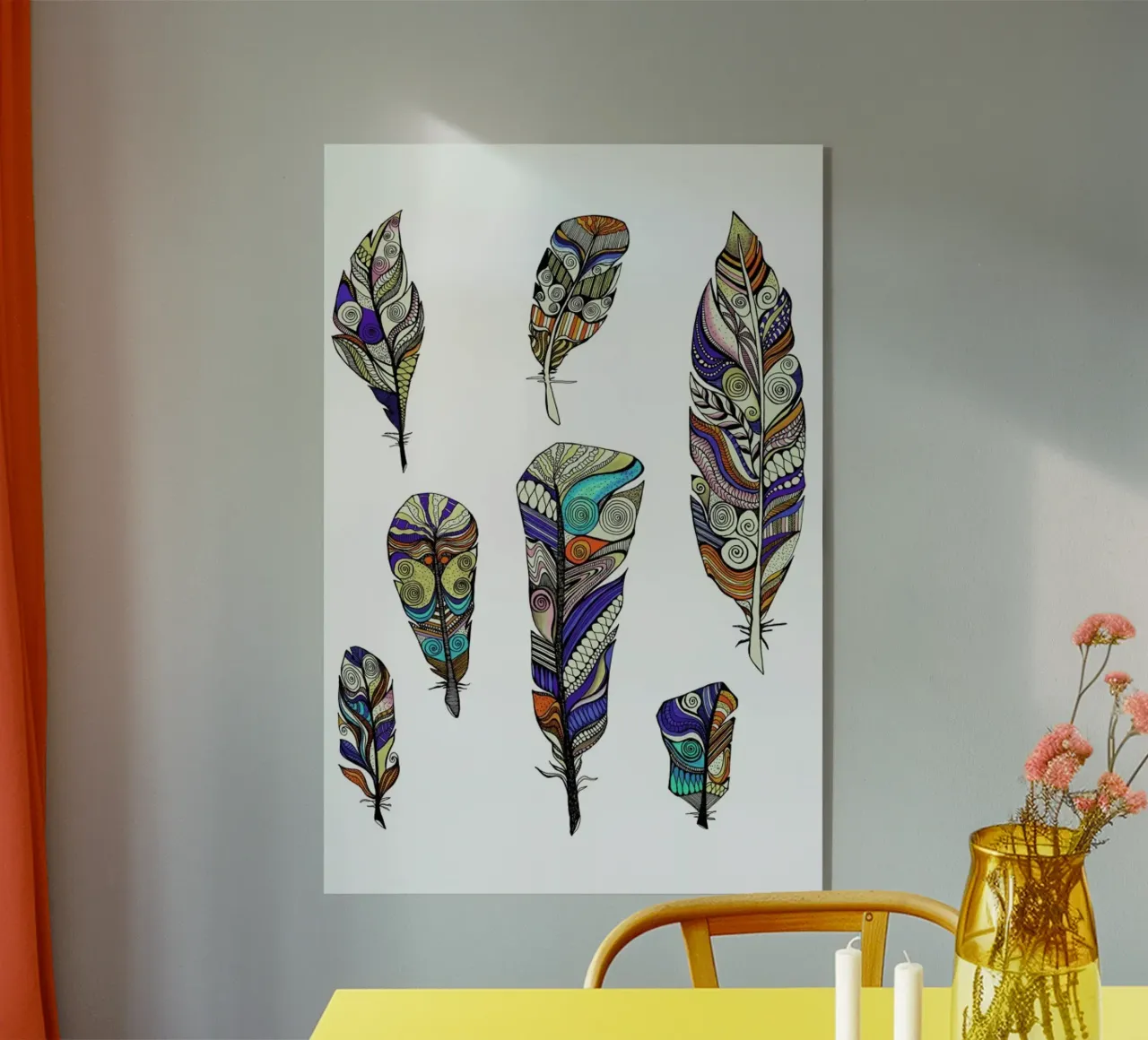 Federn plexiglass da Sabrina Ziegenhorn