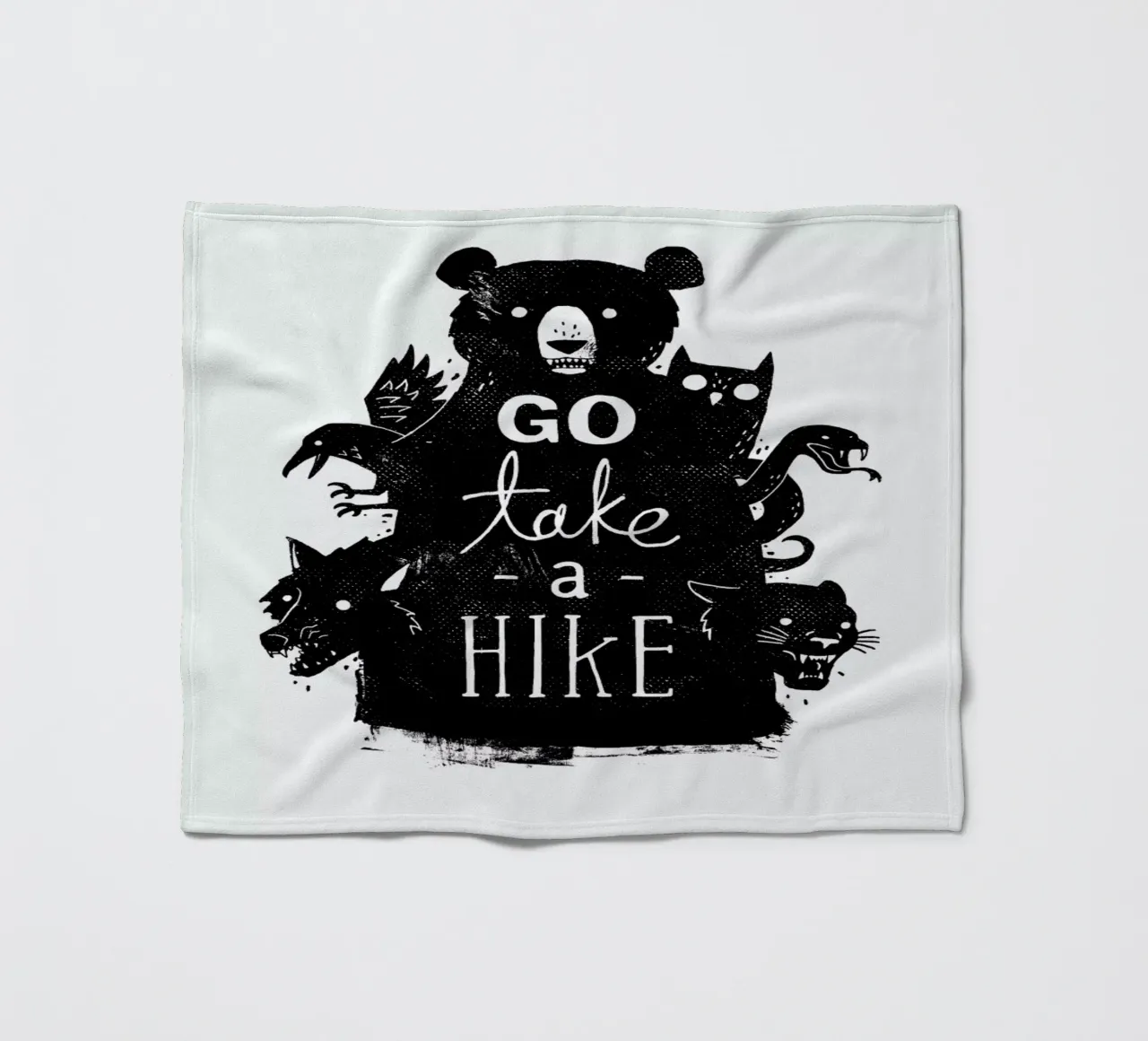 Go Take A Hike coperta in pile da DinoMike