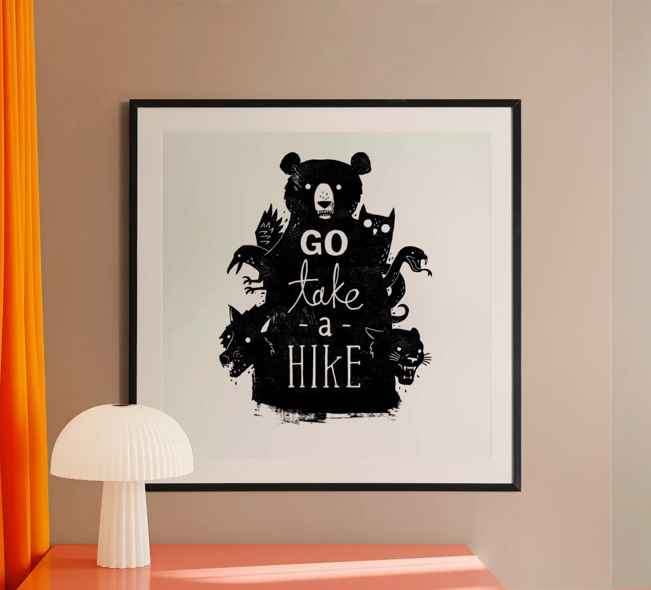 Go Take A Hike carta hahnemühle da DinoMike