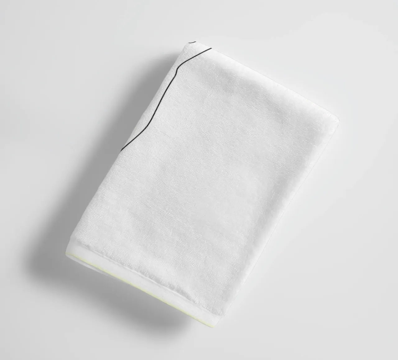 Minimalist Line Drawing of a Tree with No Leaves | Modern towel by Viv Line Art