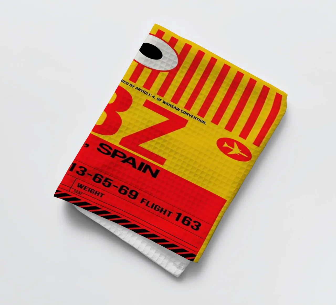 IBZ - Ibiza tea towel by Naxart