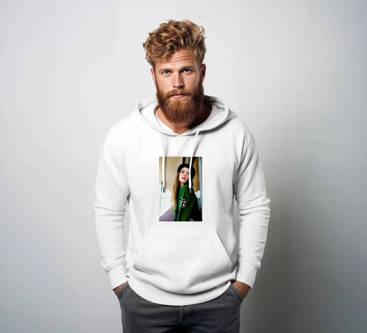 Teeth separated sudadera con capucha de Aysha Banos