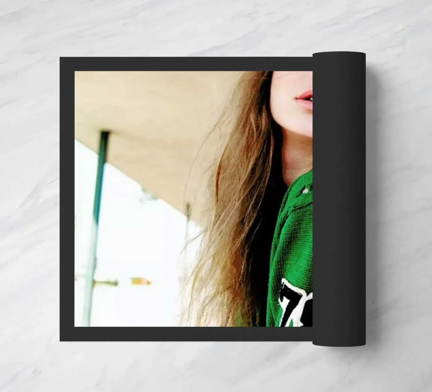 Teeth separated deurmat van Aysha Banos