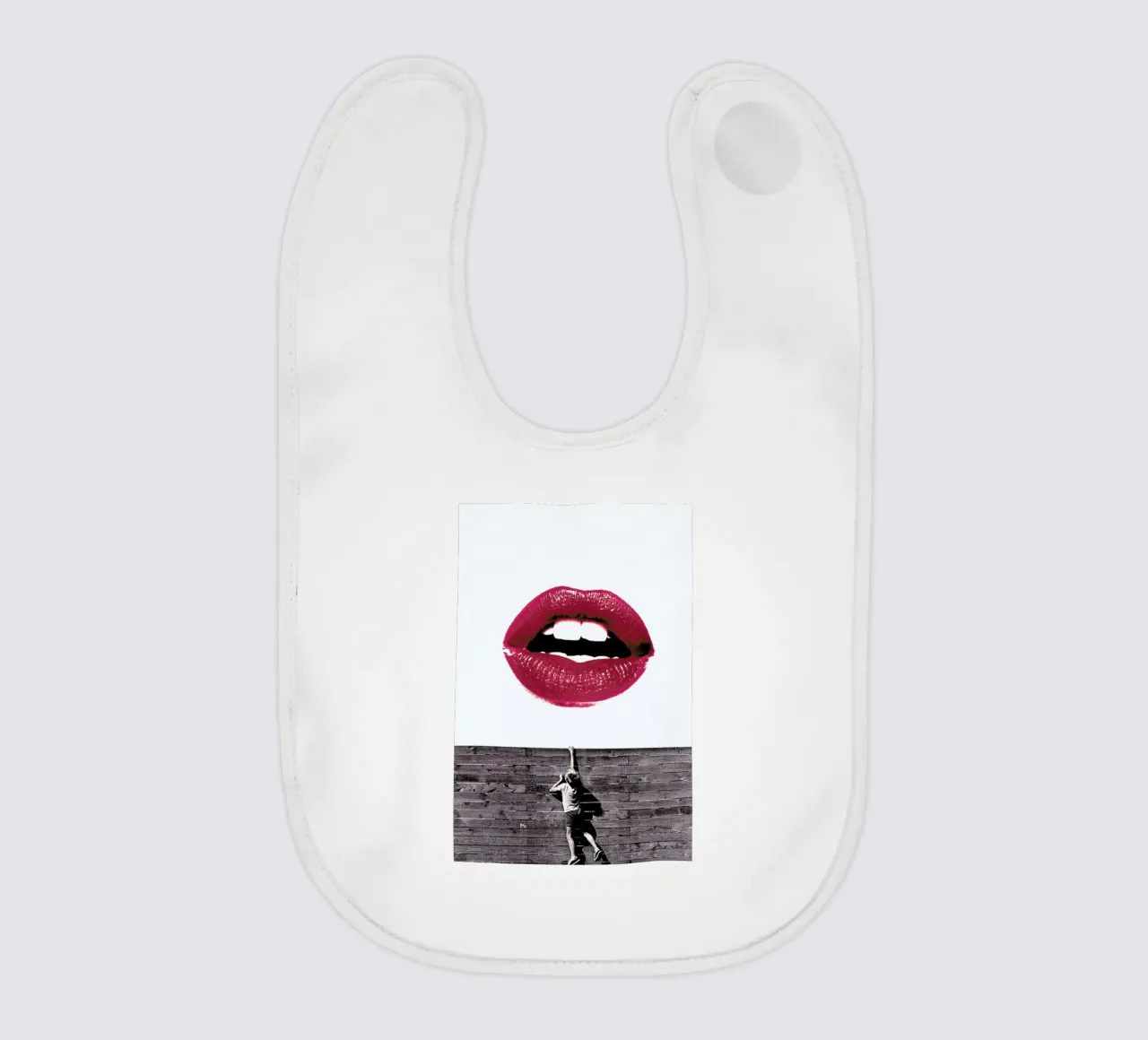 Curious Lips bavaglino da Paste in Place