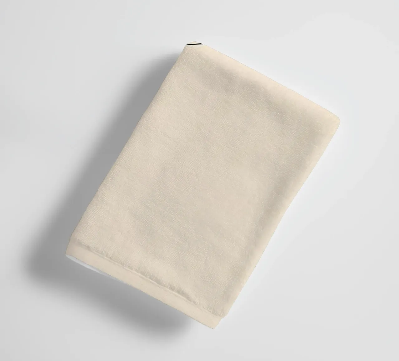 Minimalist Line Drawing of A Cat leaping | Modern Abstract towel by Viv Line Art