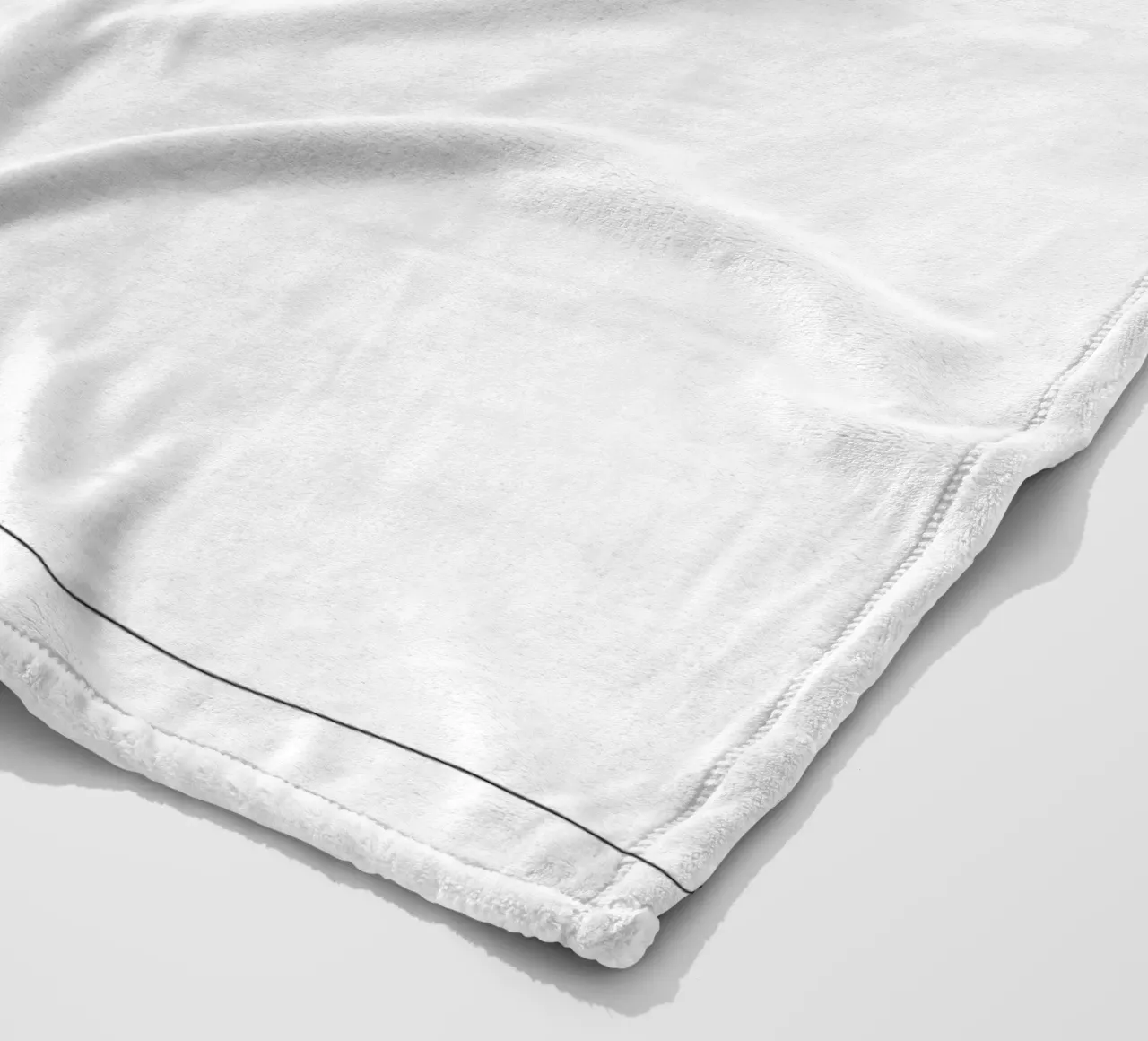 Minimalist Line Drawing of a Giraffe | Modern Abstract Art fleece blanket by Viv Line Art