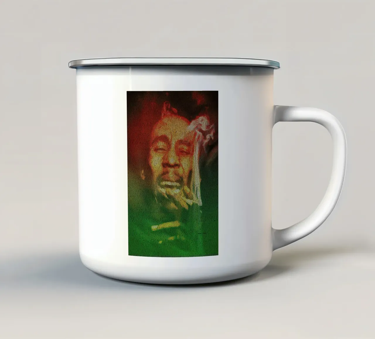 Marley tazza in smalto da Robotic Ewe