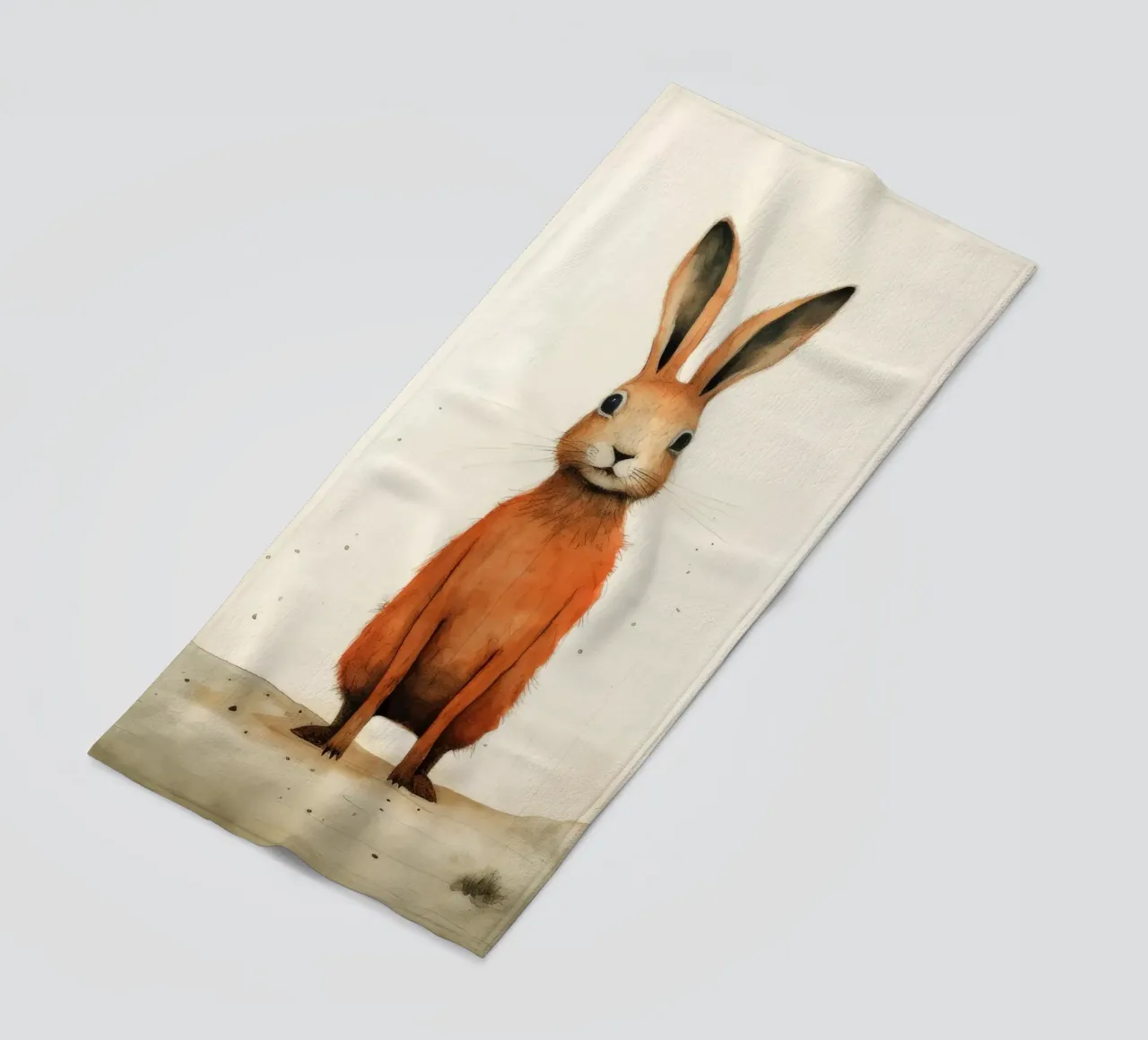 Minimum Hare telo mare da Minimal Animal Art